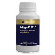 MEGA B COMPLEX CO Q 10 120 capsules - OzHealthExperts