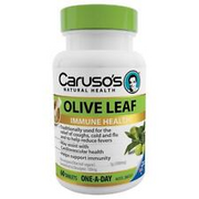 Carusos Natural Health OAD Olive Leaf 60 Tablets ozhealthexperts