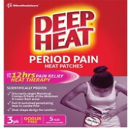 2 × Deep Heat Period Pain Heat Patches 3 Pack OzHealthExperts