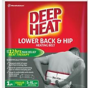2 × Deep Heat Lower Back & Hip Heating Belt 1 Pack | OzHealthExperts