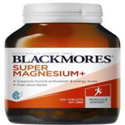 Blackmores Super Magnesium Plus 100 Tabletsozhealthexperts