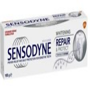 2 × Sensodyne Sensitive Teeth Pain Repair & Protect Whitening Toothpaste 100gozh