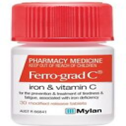 Ferro-grad C Iron & Vitamin C 30 Tablets ozhealthexperts