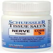 Martin & Pleasance Tissue Salts Comb 5 Nerve Tonic 125 Tablets ozhealthexperts