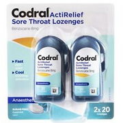 Codral ActiRelief Sore Throat Mint 40 LozengesOzHealthExperts