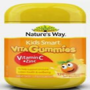 Nature's Way Kids Smart Vita Gummies Vitamin C + Zinc 120 Pastilles ozhealthexpe