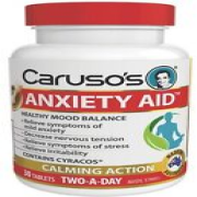 Carusos Anxiety Aid 30 Tablets ozhealthexperts