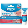 3 × Dermal Therapy Lip Balm Original 10g Ultra Moisturising Intense Hydration oz