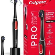 Colgate ProClinical 250R Charcoal Black Sonic Electric Power Toothbrush ozhealth