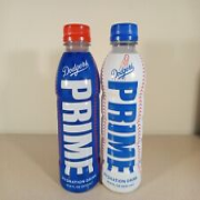 LA Dodgers Prime Hydration Drink Lot of 2 WHITE & BLUE RARE NEW Free Shipping