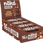 Nakd Cocoa Hazelnut Protein Bar - Vegan - Gluten Free - Healthy Snack, 45g