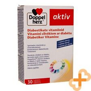 DOPPELHERZ AKTIV Multi Vitamins Minerals for Diabetics 30 Tablets Supplement