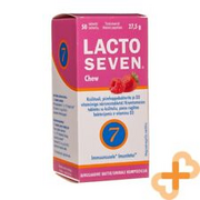 LACTO SEVEN CHEW 50 Chewable Tablets Lacto Bifido Bacterium Digestive Support