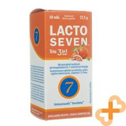 LACTO SEVEN TRIO 7 Lactic Acid Bacteries Vitamin C Zinc 50 Tablets For Kids