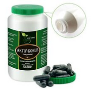 VITA IDEAL Vegan® ACTIVE - Carbon CAPSULES Carbo Powder Charcoal Powder