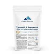Vitamin C & Resveratrol & Rose Hips & Citrus Bioflavonoids Immunity Anti aging