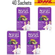 NUUI FIBERRY PRUNE High Fiber Dietary Supplement Stimulates Excretion 4 Boxes