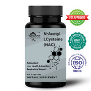 N-Acetyl L-Cysteine powder 500mg per serving 60 capsules NON - GMO Gluten Free