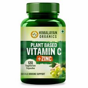 Himalayan Organics Plant-Based Vitamin C with Zinc 100% HERBAL NATURAL