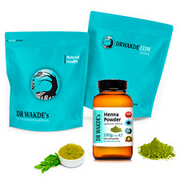 DR WAKDE'S Henna Powder (Mehendi) | Pure, Raw & Dried Powder | Ayurvedic Herb...