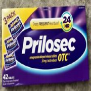 Prilosec 3 Pack 24 Hour Relief 42 Tablets Three 14 Day Usage