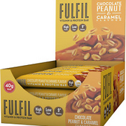 Fulfil Vitamin and Protein Bar (15 X 40 G Bars) — Chocolate Peanut and Caramel F