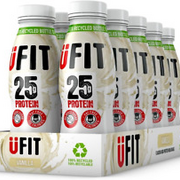 UFIT High 25G Protein Shake, No Added Sugar, Fat Free, Vanilla Flavour Ready to