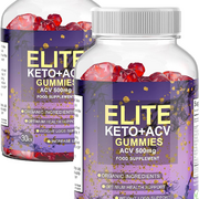 Elite Keto ACV Gummies - All Natural/Weight Loss - 60 Gummies / 2 Monthly Supply