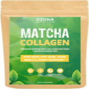 Matcha Collagen Powder with L-Theanine & Natural Caffeine | Gluten & Dairy Free