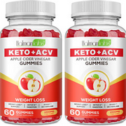 Keto Apple Cider Vinegar Gummies - 1000Mg ACV with Vitamin C, B12, B6, B9 & Beet