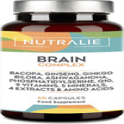 Nootropic Brain Supplement - Memory - Concentration - Energy - Focus - Ginkgo Bi