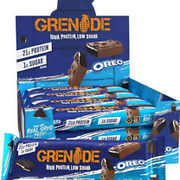 Grenade Oreo | CARB KILLA OREO Real Pieces High Protein Bar | Low Sugar | High i