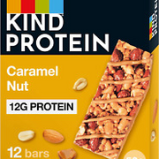 KIND Protein Bars, Gluten Free Snack Bars, Caramel Nut, High Fibre, Source of Pr
