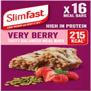 Slimfast Tasty Balanced Meal Bar, Low Calorie Replacement Bars for Weight Loss a