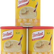 Meal Replacement Slimfast Meal Shake Powder Banana 10 Servings 365G Pack of 3 |