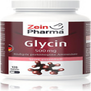 Zeinpharma Glycine, 120 Capsules, High-Dose 500 Mg, Made in Germany, Main Ingred