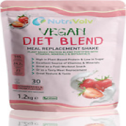 Nutrivolv Vegan Diet Blend Meal Replacement Shake | 30 Servings | Pea, Quinoa &