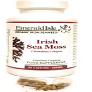 Irish Sea Moss Seaweed Capsules (Chrondrus Crispus) Certified Organic Harvested