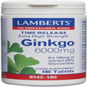 Lamberts Ginkgo 6000Mg 180'S