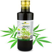 Pure Certified Organic Cold Pressed Hemp Seed Oil 500Ml Biopurus