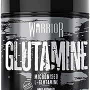 Warrior L-Glutamine Powder 300G - Micronised - for Muscle Strength & Recovery (U