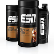ESN Flexpresso Protein Coffee, 2 X 908 G with Free Shaker, 4 Lbs, 60 Servings -