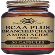 Solgar BCAA plus Vegetable Capsules - Premium-Quality Amino Acids - Supports Bui