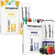 Recuperol Rehydration & Recovery Electrolytes Powder, Dehydration Supplement, 12