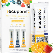 Recuperol Rehydration & Recovery Electrolytes Powder Supplement for Dehydration,