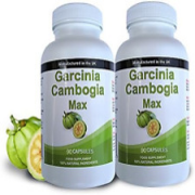 Garcinia Cambogia Fruit Extract Food Supplement 2 X 90 Capsule Bottles plus Free