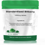 ECO-VITS STANDARDISED Bilberry (1000MG) 240 TABS. Biodegradable Packaging. Seale