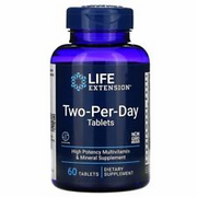 LIFE EXTENSION TWO-PER-DAY TABLETS, 60 TABLETS