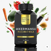 Akkermansia | Gut Health Probiotic | With Added Inulin + Green Tea | NTRL Health