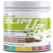 MYHERB Slim Up Meal Replacement Shake With 16 Natural Herbal For Weight 500 gm